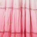 Ombre Print Tiered Sleeveless Maxi Dress