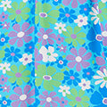 Floral Square Neck Knee Length Dress