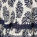 Floral Cap Sleeve Lace Midi Dress