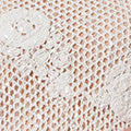 Sparkly Embroidered Mesh Sleeveless Vest