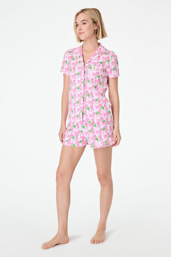Leo The Lion Polo Pajamas