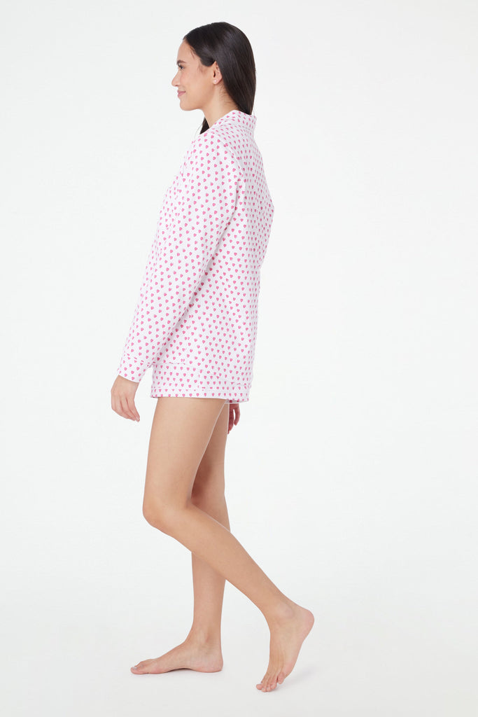 Hearts Paola Polo Pajamas
