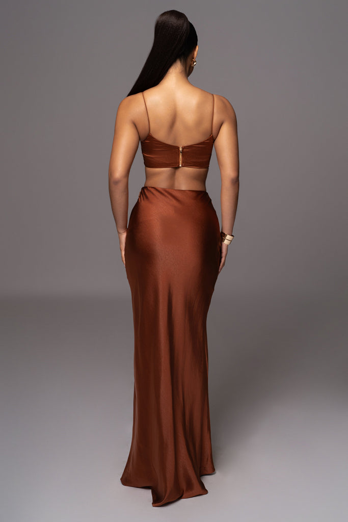 Copper Isella 2-Piece Skirt Set