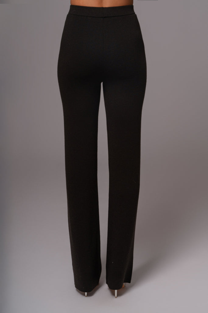 Black Alani Knit Pants