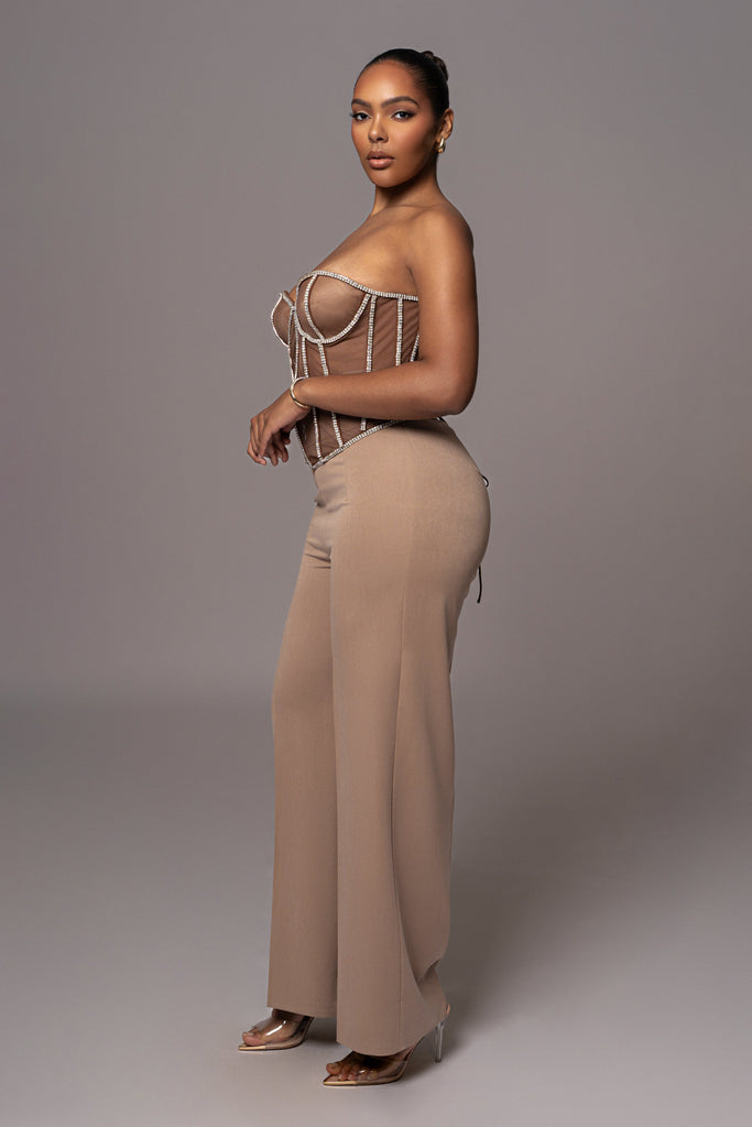 Dark Limited Edition Rhinestone Crystal Corset