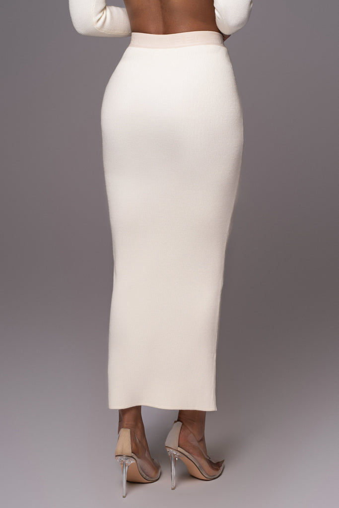 Buttercream Anise Ribbed Skirt Set