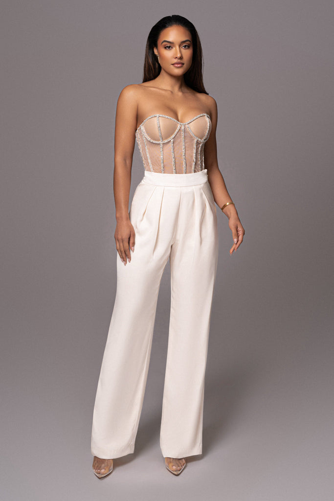 Light Limited Edition Rhinestone Crystal Corset