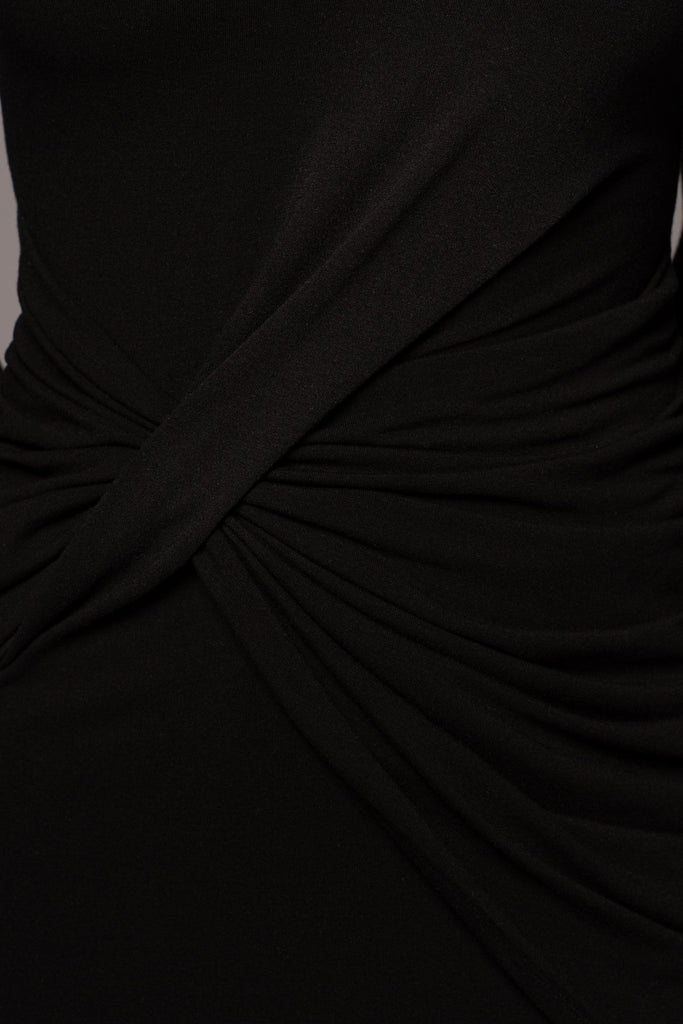 Jluxbasix Noir Modern Lovers Midi Dress