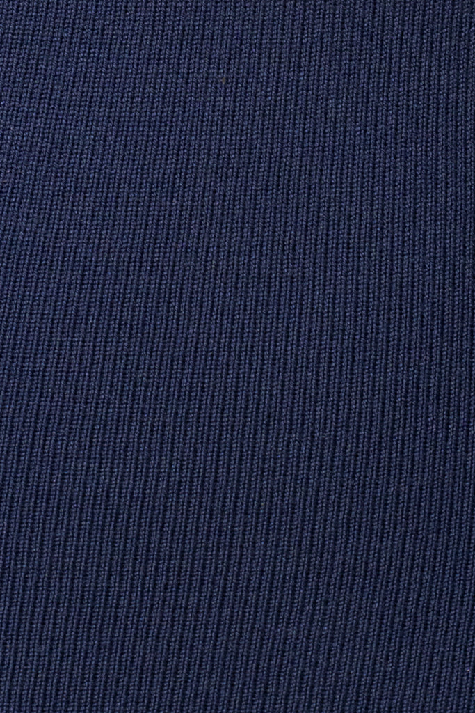 Navy  Fabiola Contrast Maxi Dress