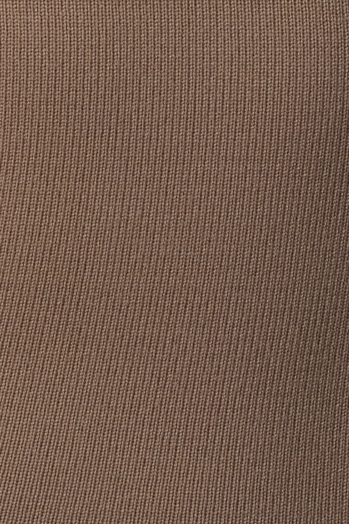 Beige Fabiola Contrast Maxi Dress