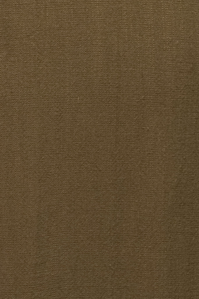 Olive/Ivory Renewal Linen Bustier