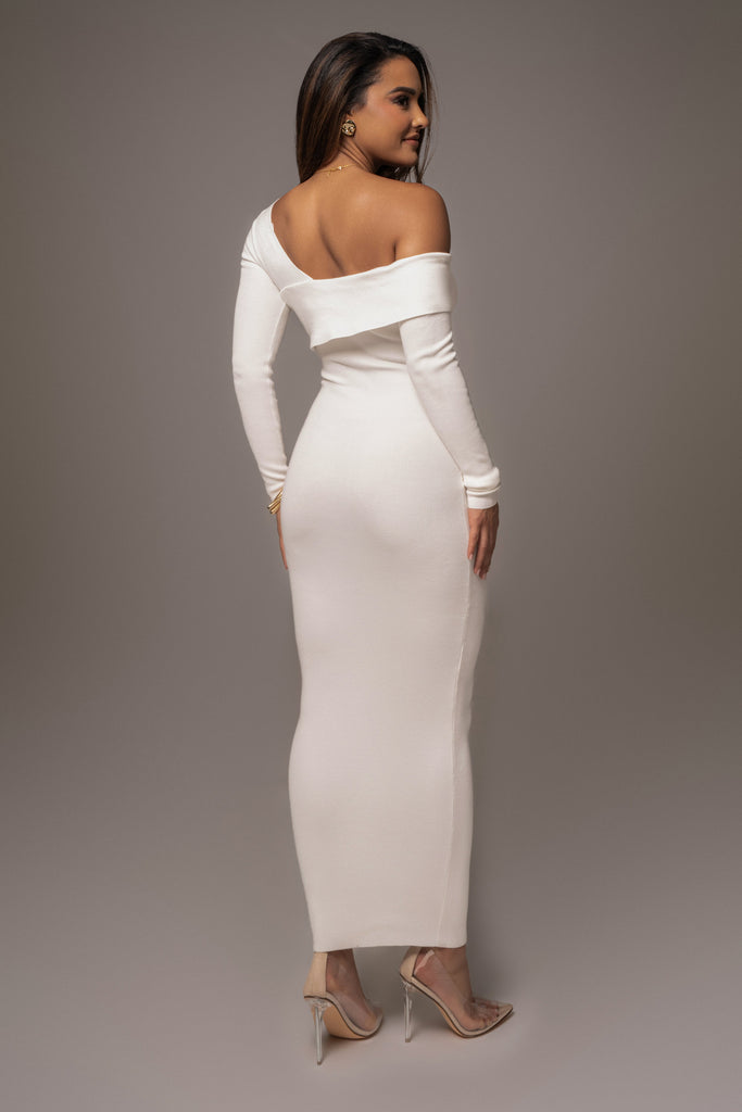 Ivory Harper Knit Maxi Dress