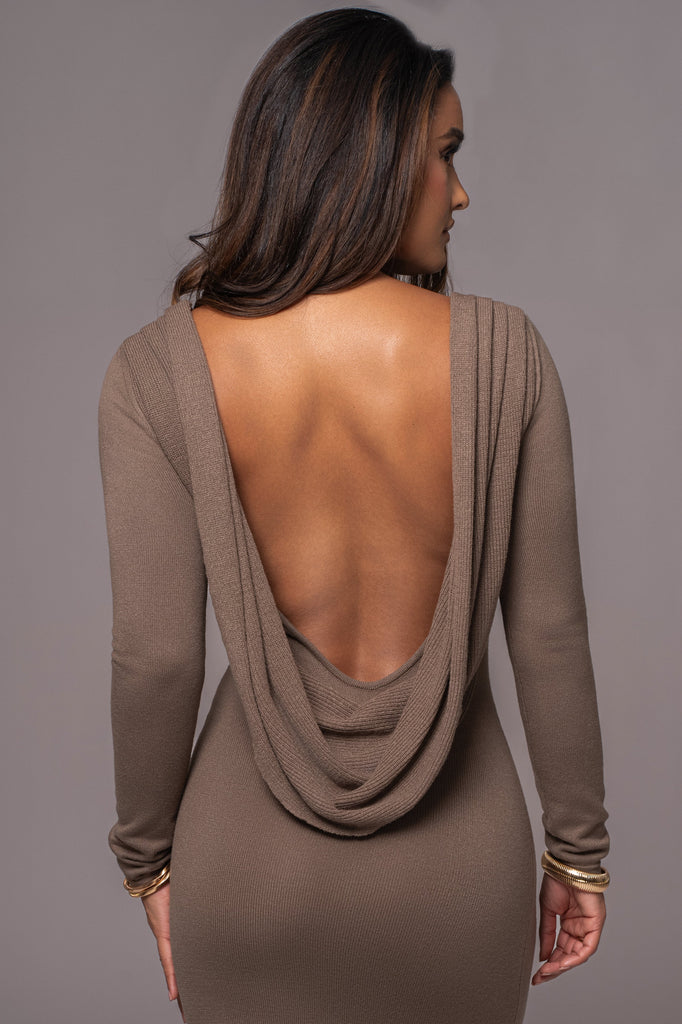 Deep Olive Heavenly Knit Maxi Dress