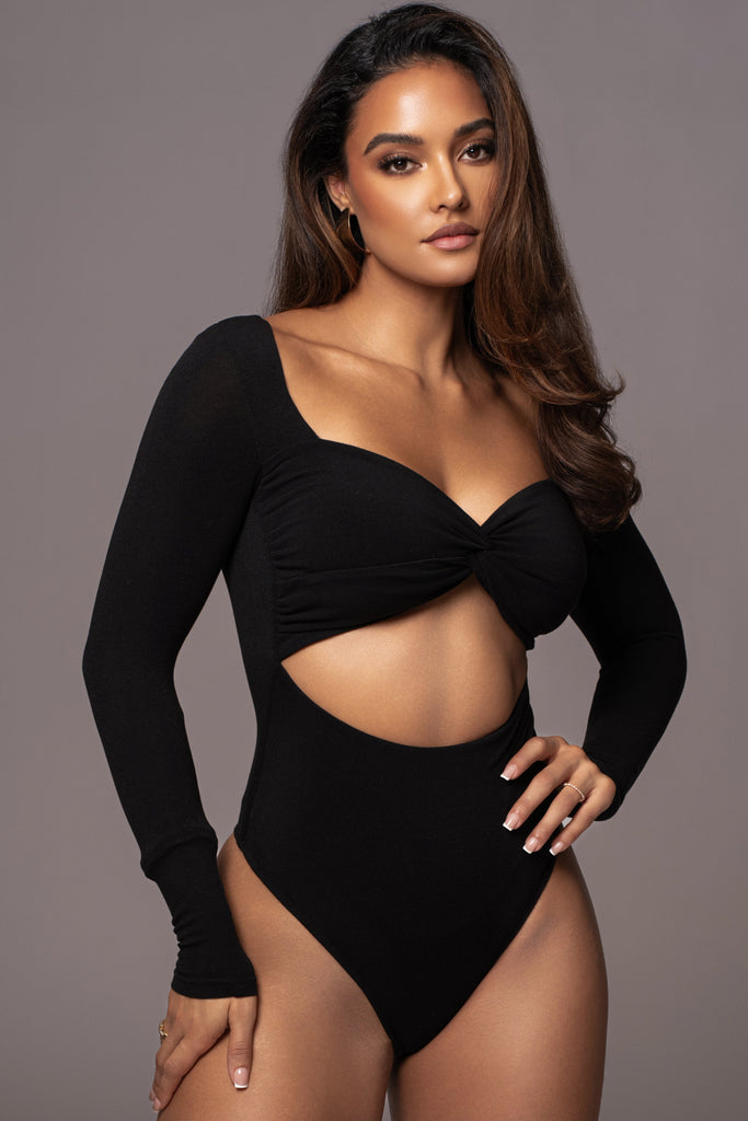 Black Underneath It All Bodysuit