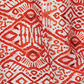 Aztec Print 3/4 Sleeve Relaxed Blouse