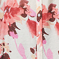 Floral Long Sleeve Longline Shirt Dress