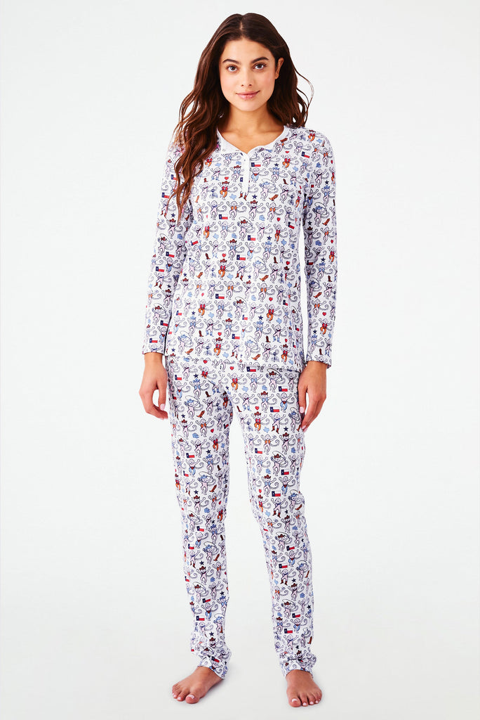 Dallas Monkey Pajamas