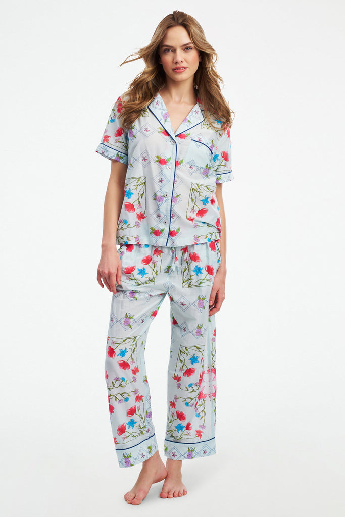 Greta Floral Scarf Liza Set