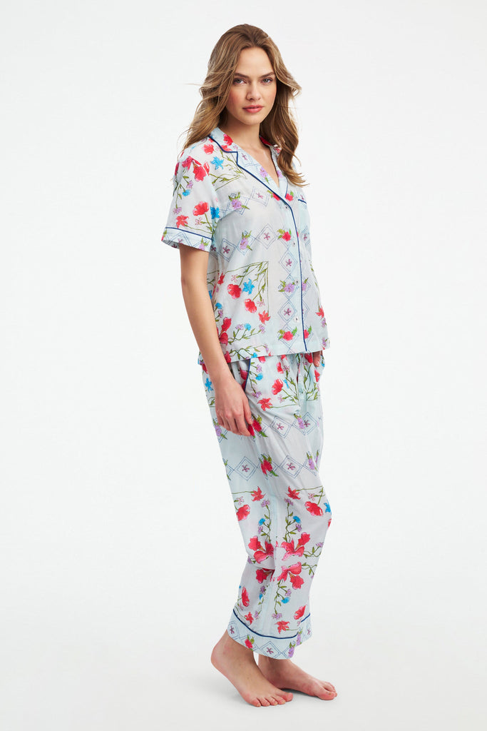 Greta Floral Scarf Liza Set