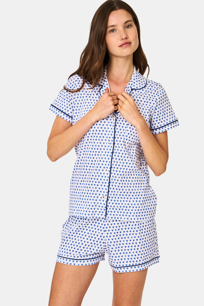 Hearts Polo Pajamas