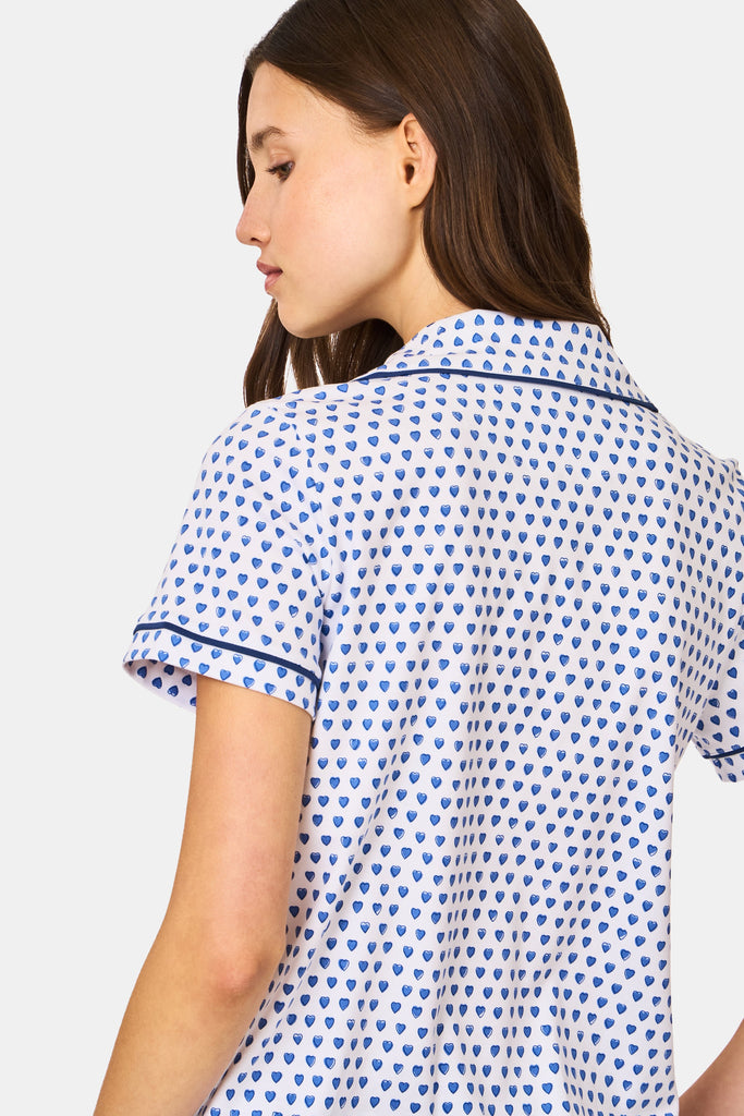 Hearts Polo Pajamas
