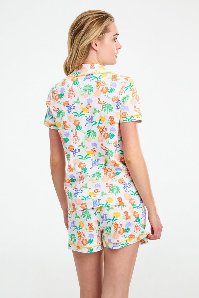 Jungle Party Polo Pajamas