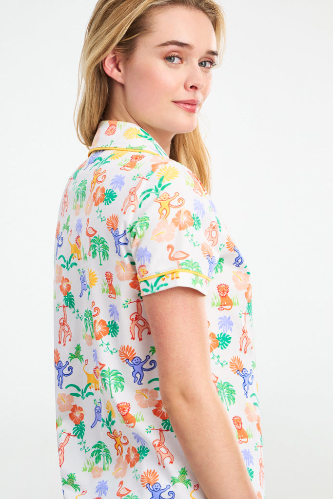 Jungle Party Polo Pajamas
