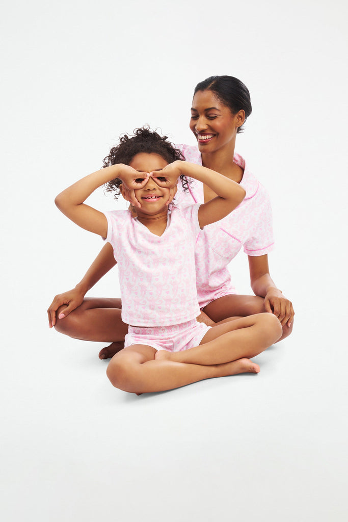 Lovely Monkey Polo Pajamas