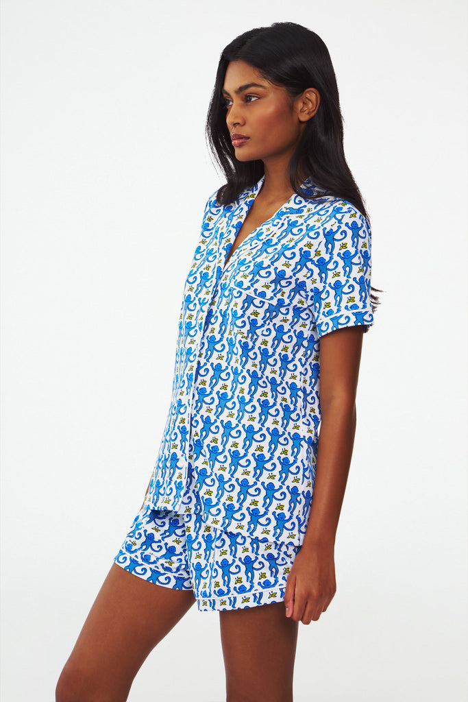 Monkey Polo Pajamas