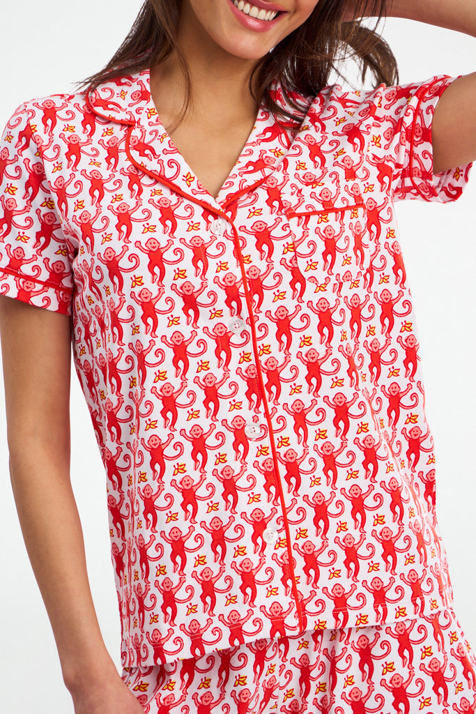 Monkey Polo Pajamas