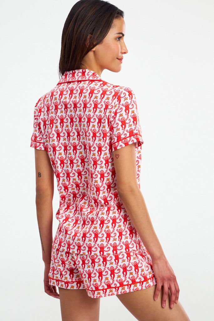 Monkey Polo Pajamas