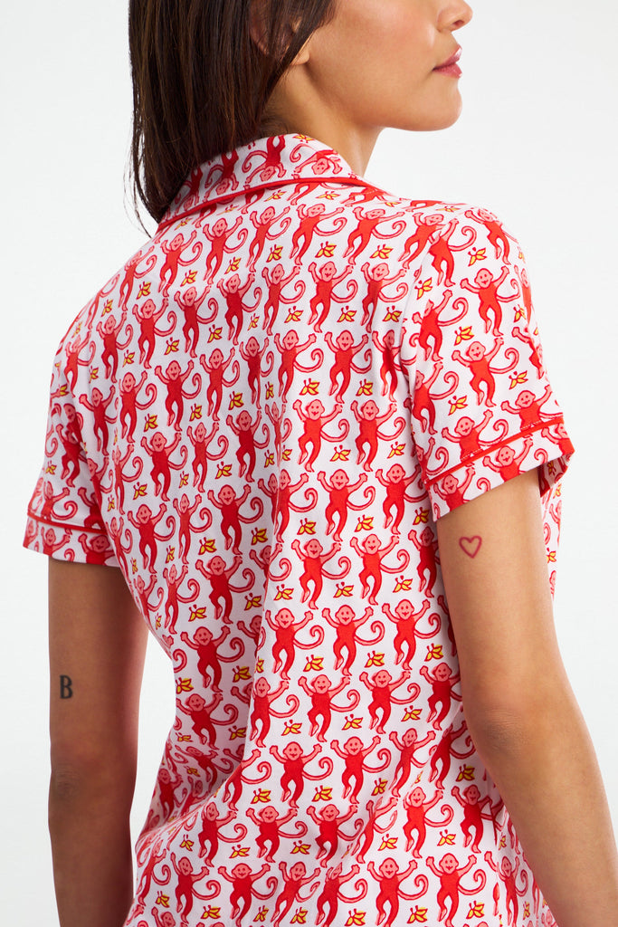 Monkey Polo Pajamas