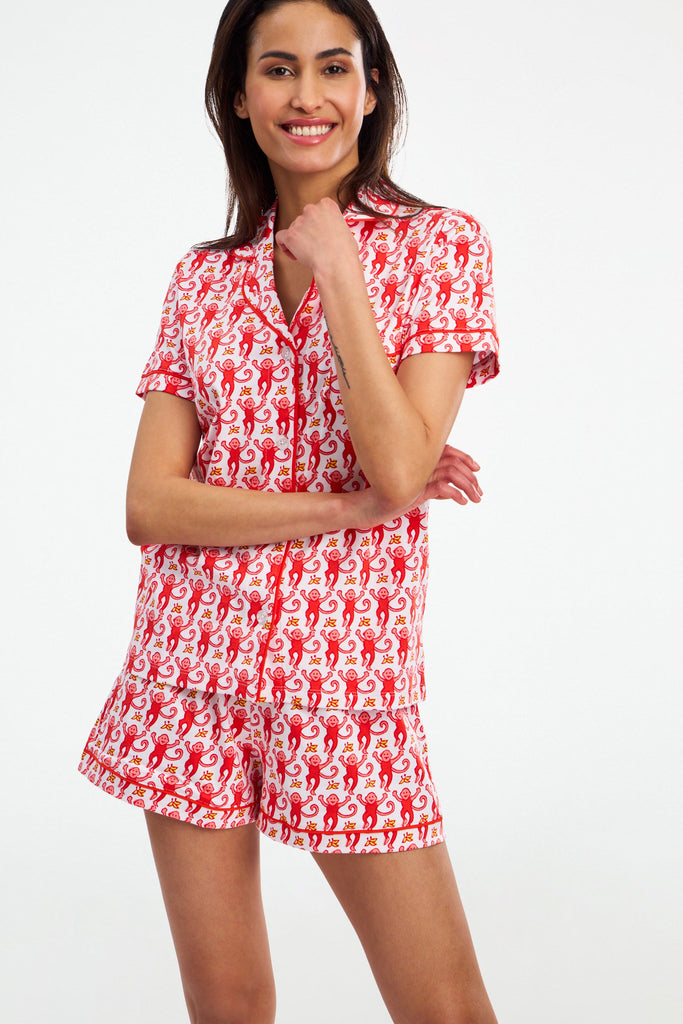 Monkey Polo Pajamas
