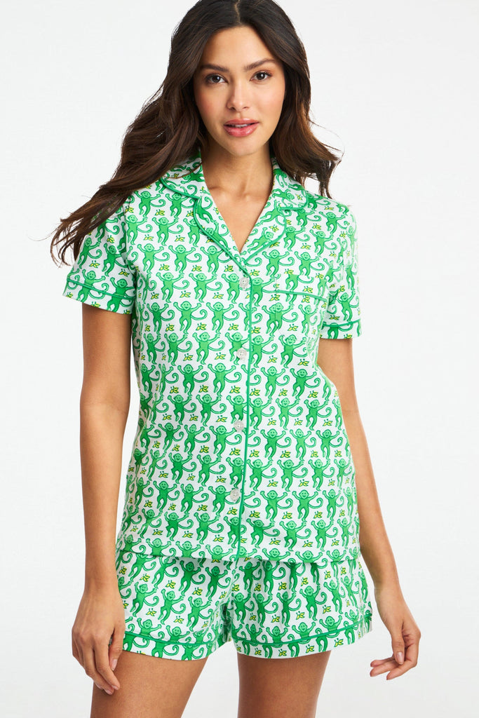 Monkey Polo Pajamas