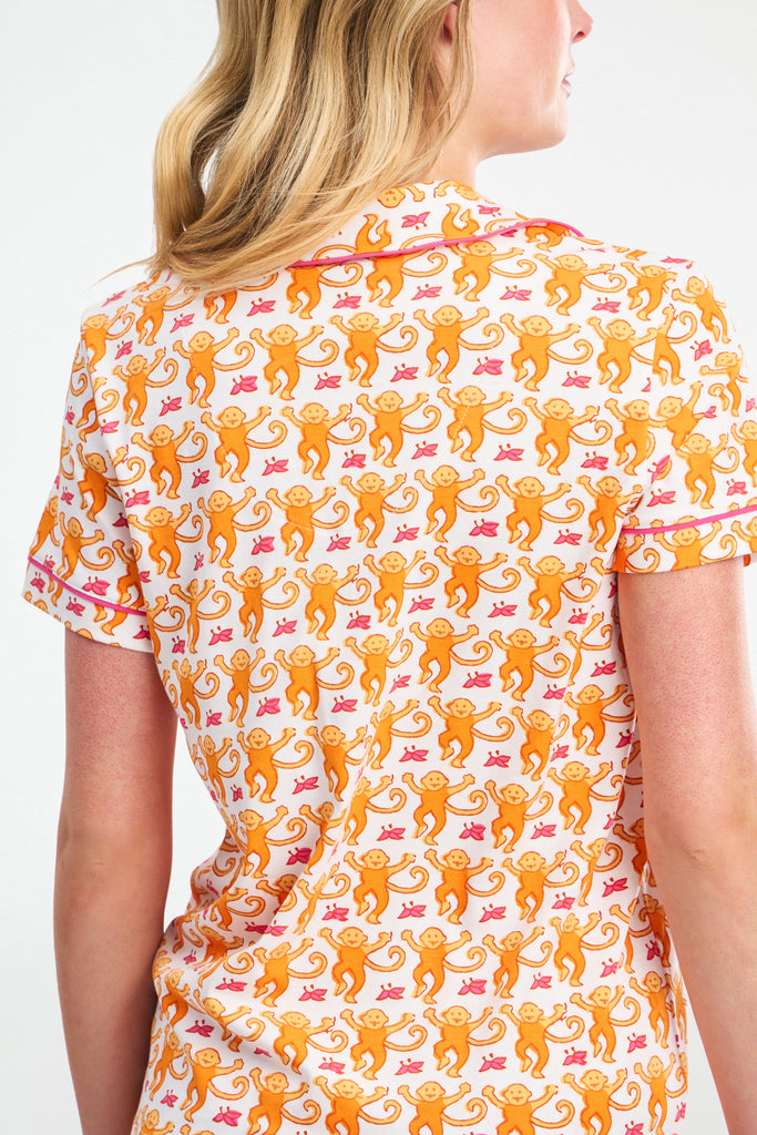 Monkey Polo Pajamas