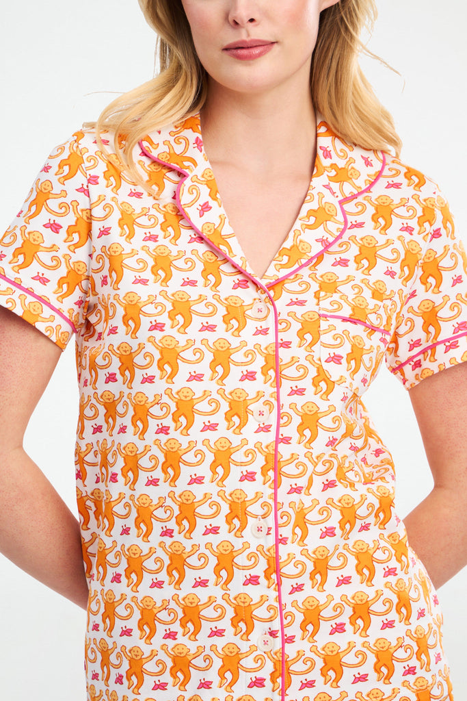 Monkey Polo Pajamas