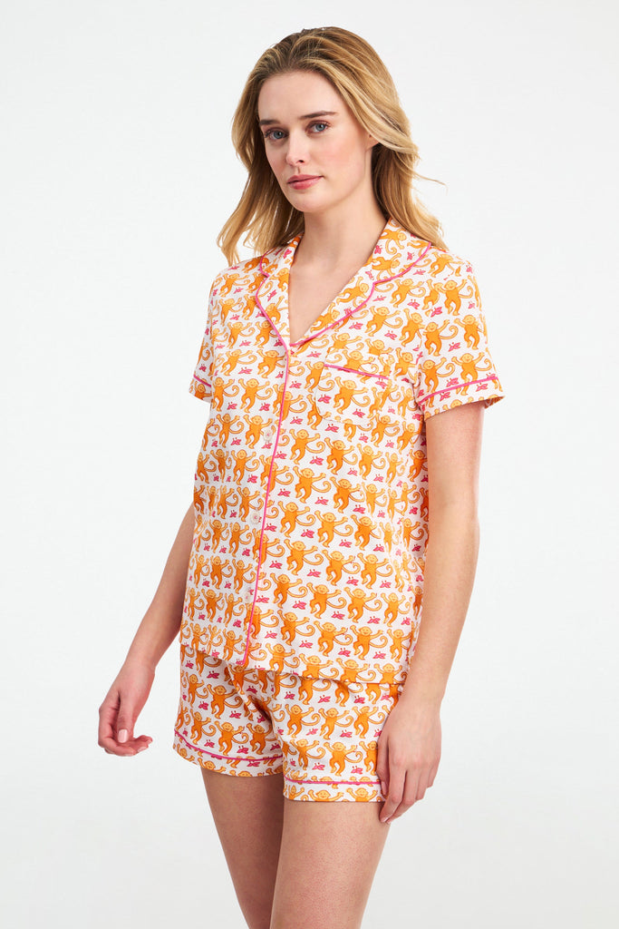 Monkey Polo Pajamas