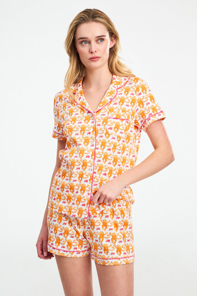 Monkey Polo Pajamas
