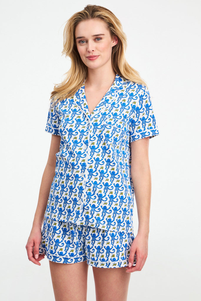 Monkey Polo Pajamas