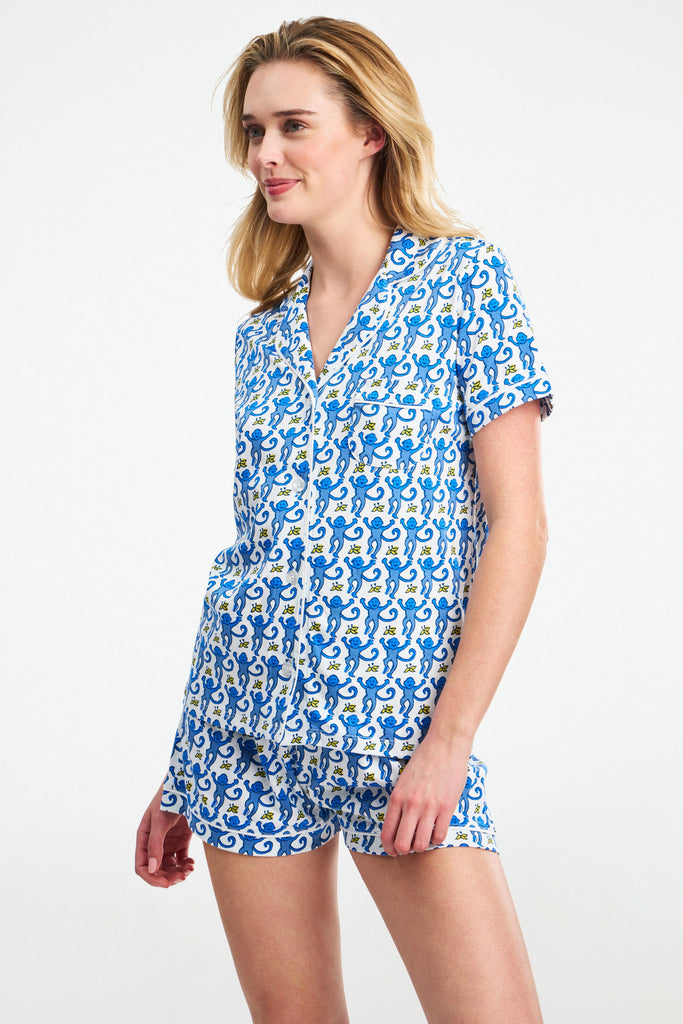 Monkey Polo Pajamas