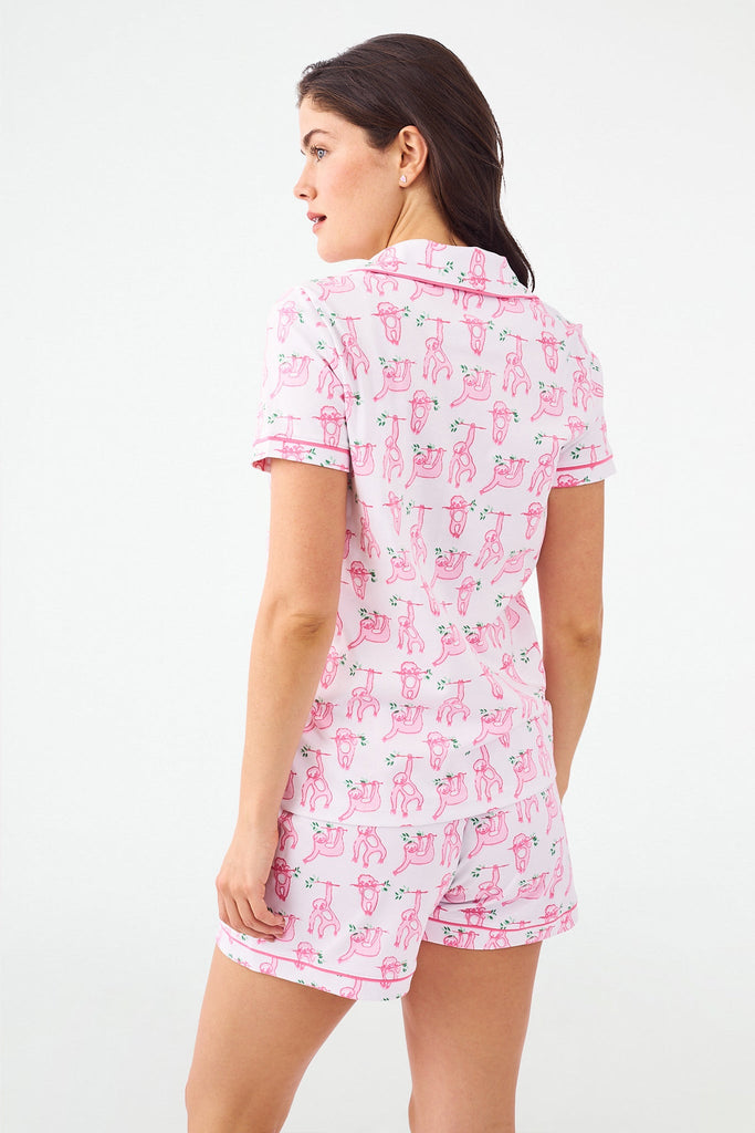 Sleepy Sloth Polo Pajamas